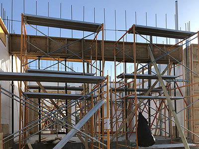 Rahmen für den Bau auf Kaimeninseln